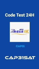 Code test 34H EAGLE 4k iptv