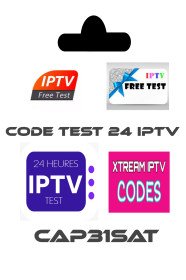 Code test iptv 24H