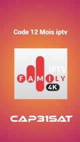  12Mois Family 4k iptv